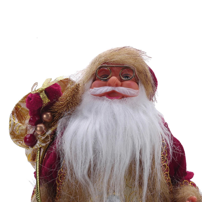 Festive Santa Claus Window Clings for Christmas - Image 12