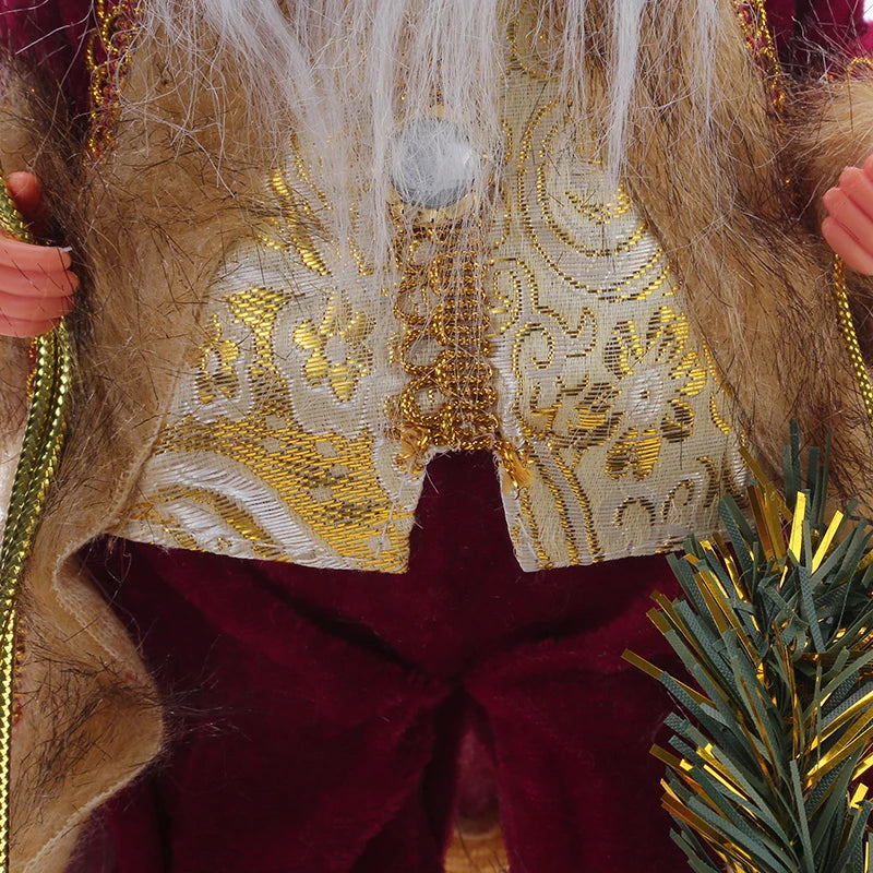 Festive Santa Claus Window Clings for Christmas - Image 13