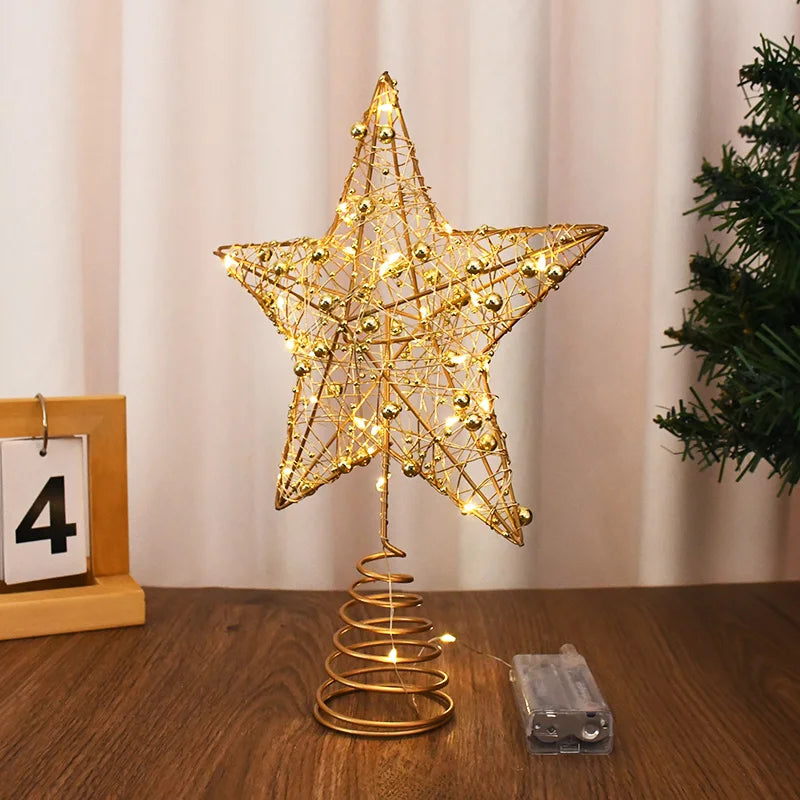 LED Star Tree Topper for Christmas Decor - Image 16