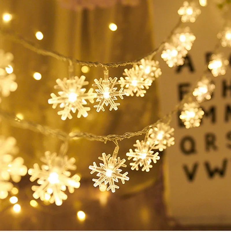 Snowflake LED Christmas Tree Hanging Decor - Image 11