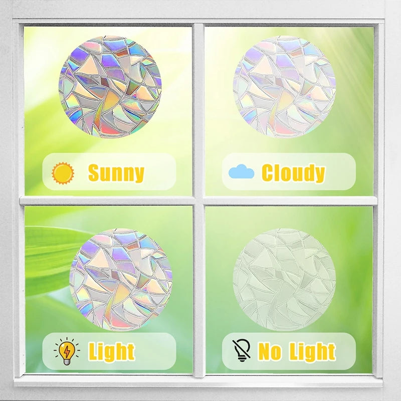 Festive 3D Snow Window Clings for Xmas - Image 13