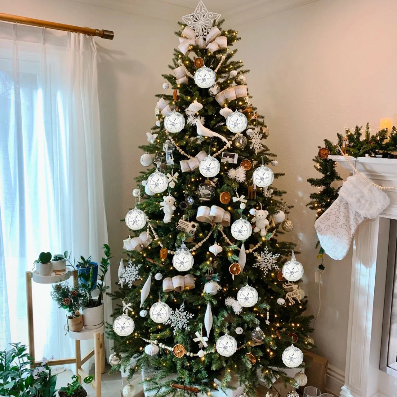 Festive Foam Christmas Tree Hanging Ornaments - Image 23
