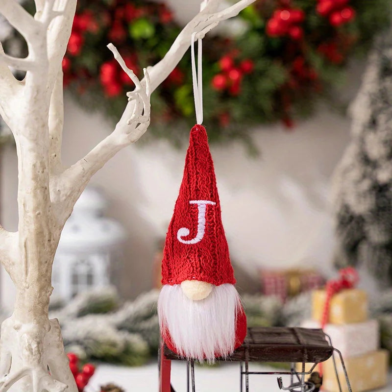 Personalized Knitted Gnome Ornament for Christmas Decor - Image 13