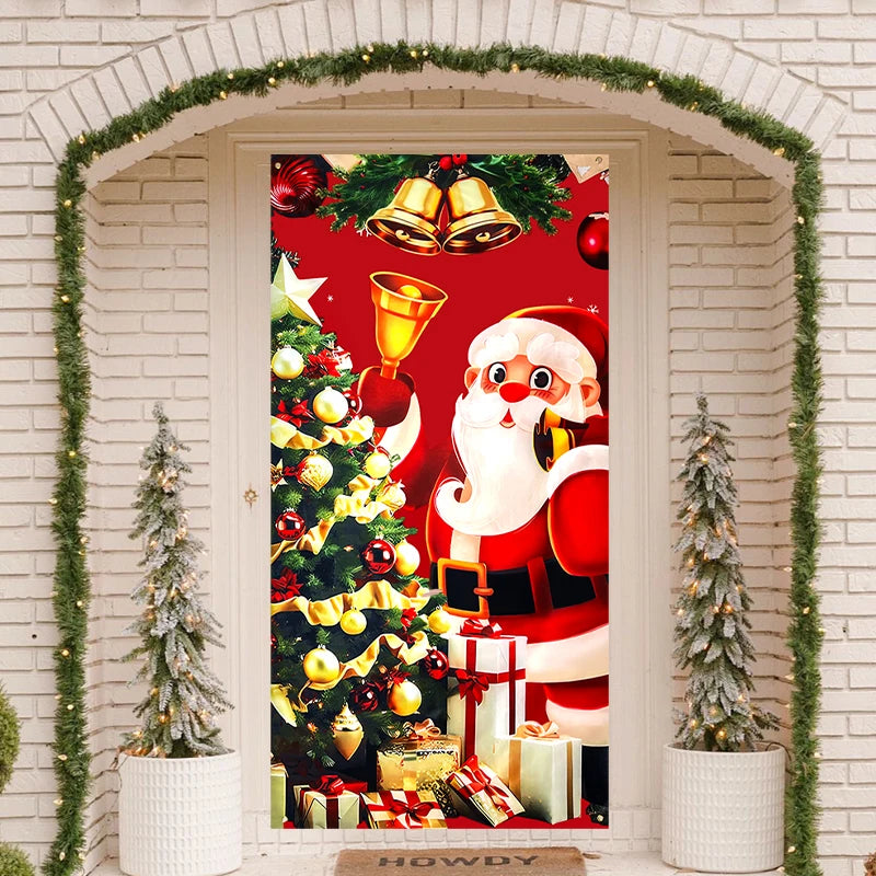 Festive Santa Banner for Joyful Holiday Decor - Image 9
