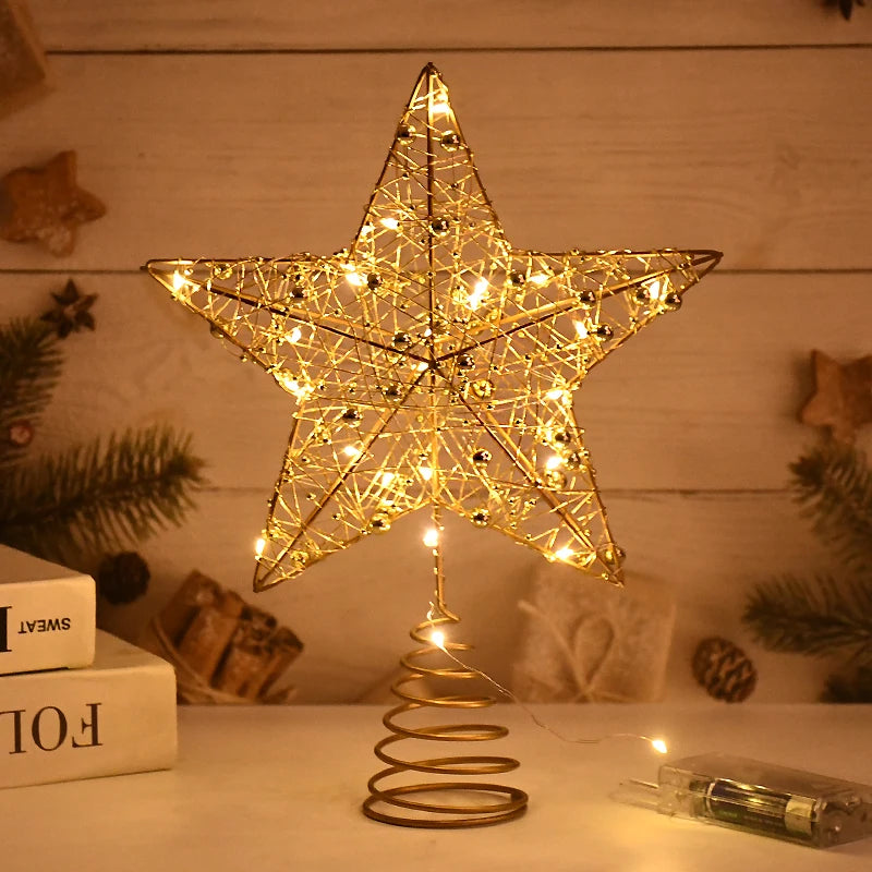 LED Star Tree Topper for Christmas Decor - Image 5