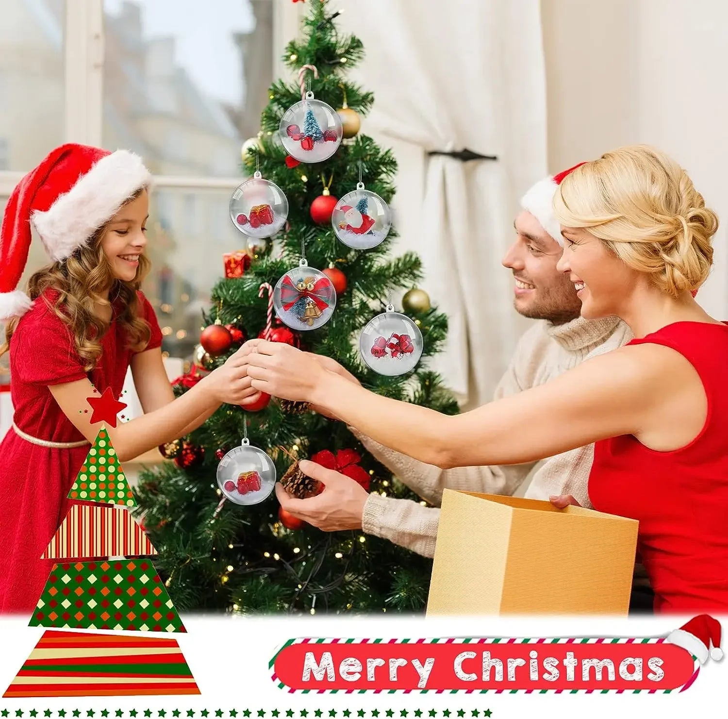 DIY Fillable Christmas Ornaments – Clear Bauble Decor - Image 15