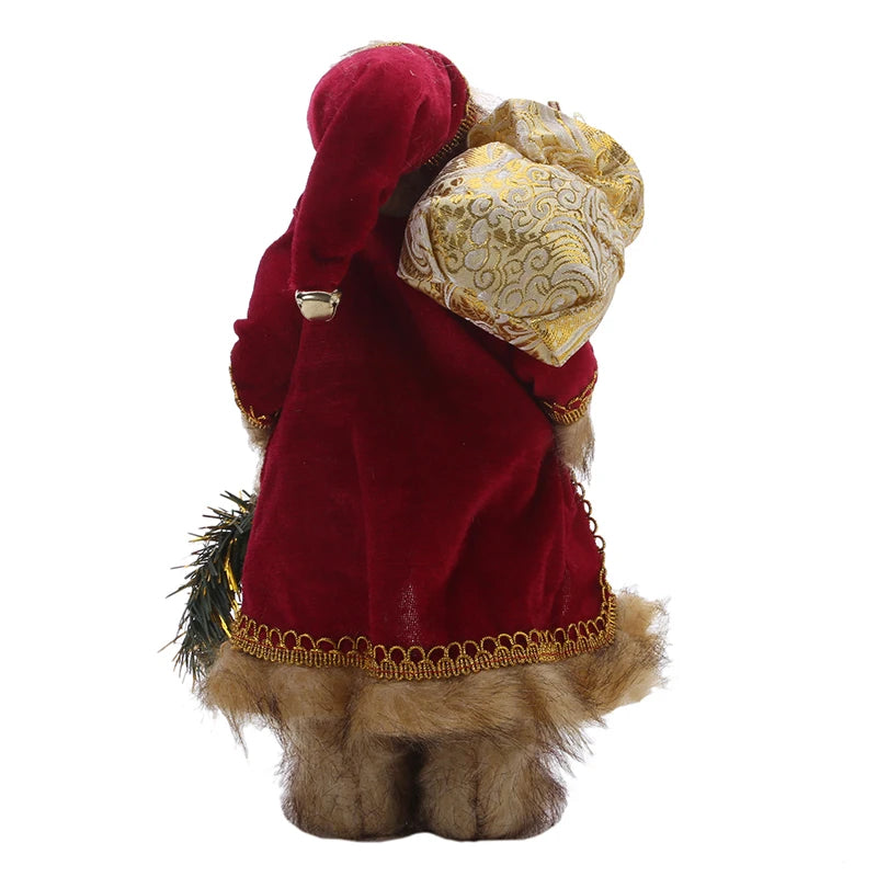 Festive Santa Claus Window Clings for Christmas - Image 4