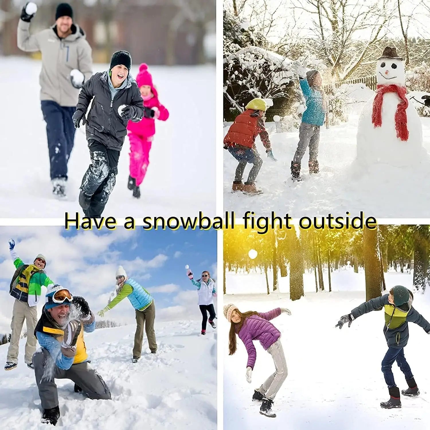 Realistic Polyester Snowballs - 20/5PCS for Christmas Decor - Image 24