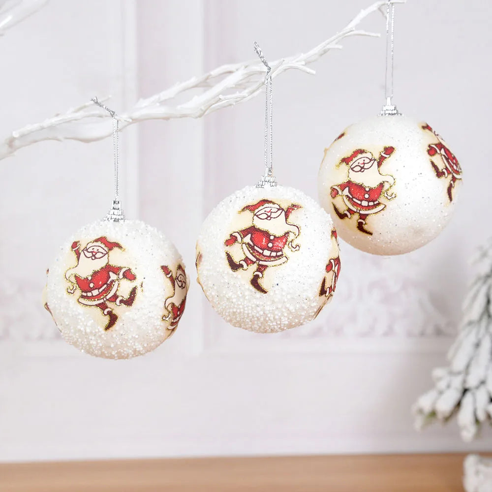 Festive Foam Christmas Tree Hanging Ornaments - Image 3
