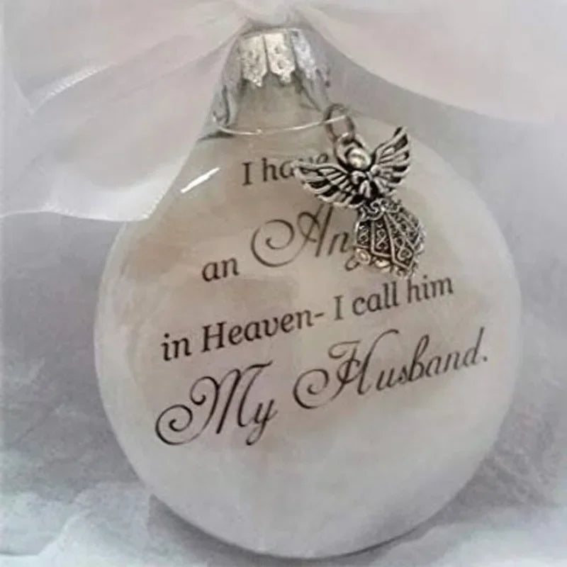 Heavenly Transparent Feather Ball Christmas Ornament - Image 34