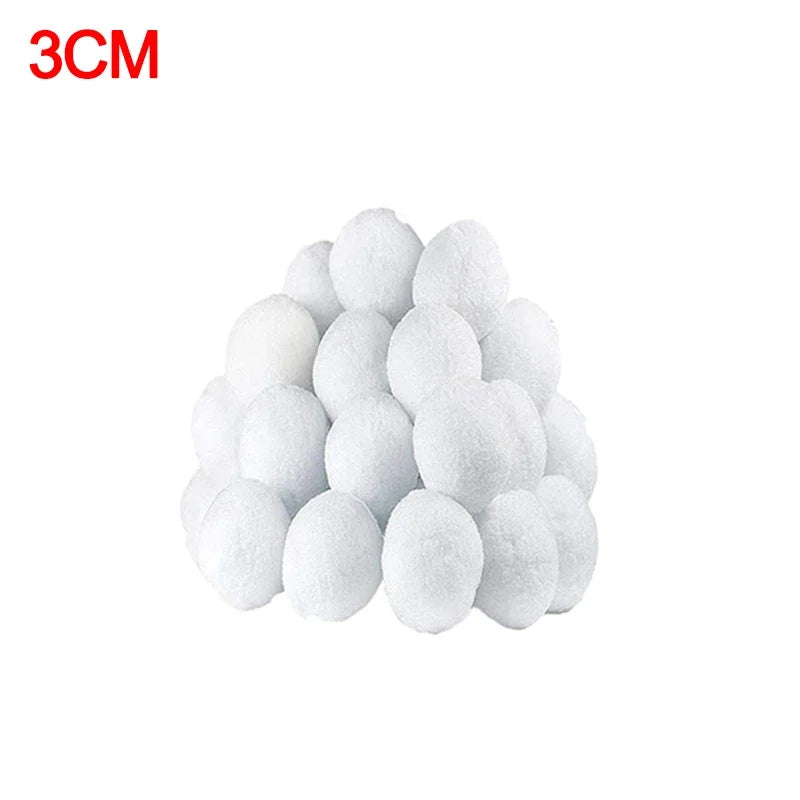 Realistic Polyester Snowballs - 20/5PCS for Christmas Decor - Image 9