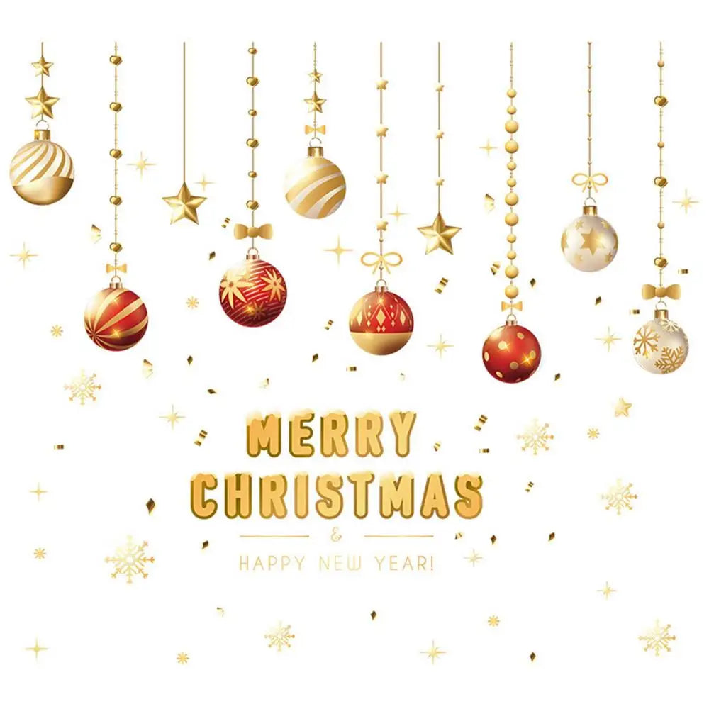 Festive Self-Adhesive Christmas Window Clings - Image 4