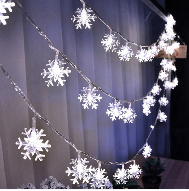 Snowflake LED Christmas Tree Hanging Decor - Image 12