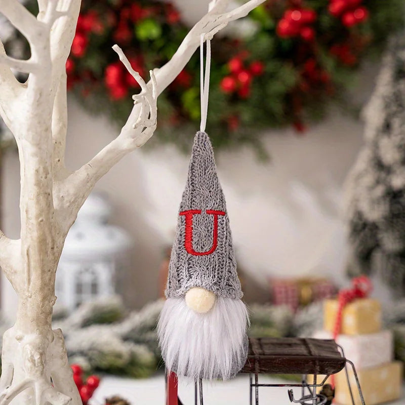Personalized Knitted Gnome Ornament for Christmas Decor - Image 26
