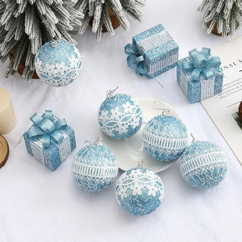 Creative Shaped Christmas Tree Ornament Set