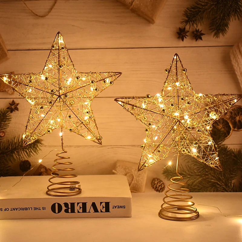 LED Star Tree Topper for Christmas Decor - Image 14