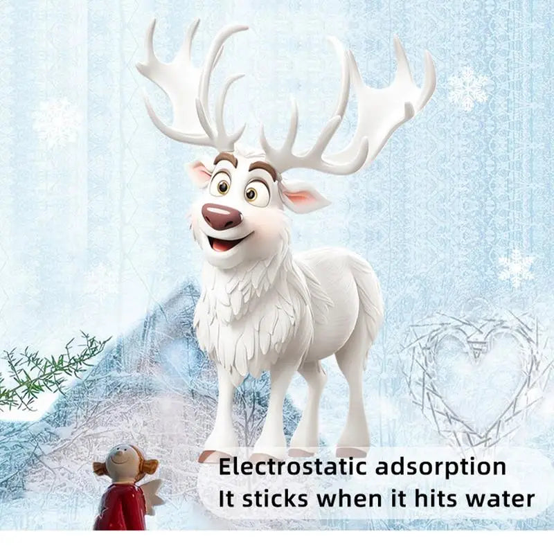 Removable Snowflake Window Stickers for Christmas - Image 4