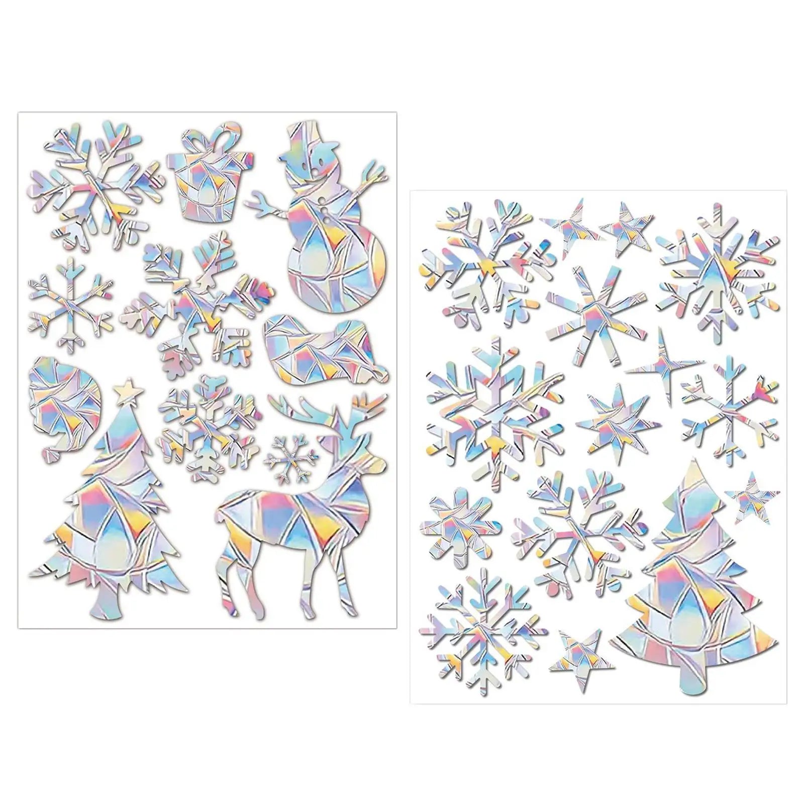 Festive Christmas Window Clings for Holiday Cheer - Image 4