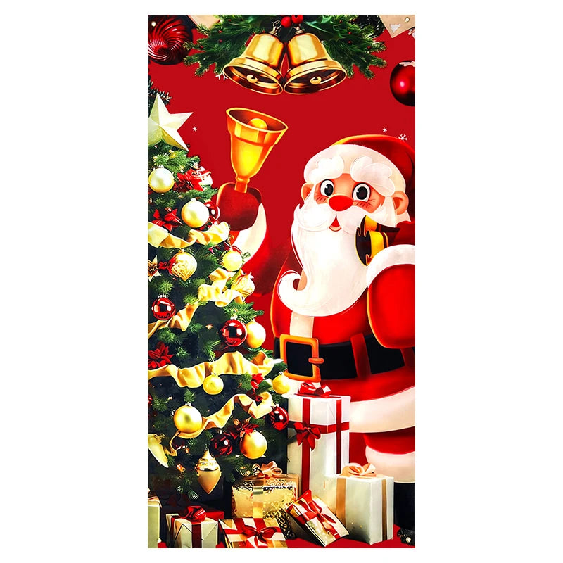 Festive Santa Banner for Joyful Holiday Decor - Image 7