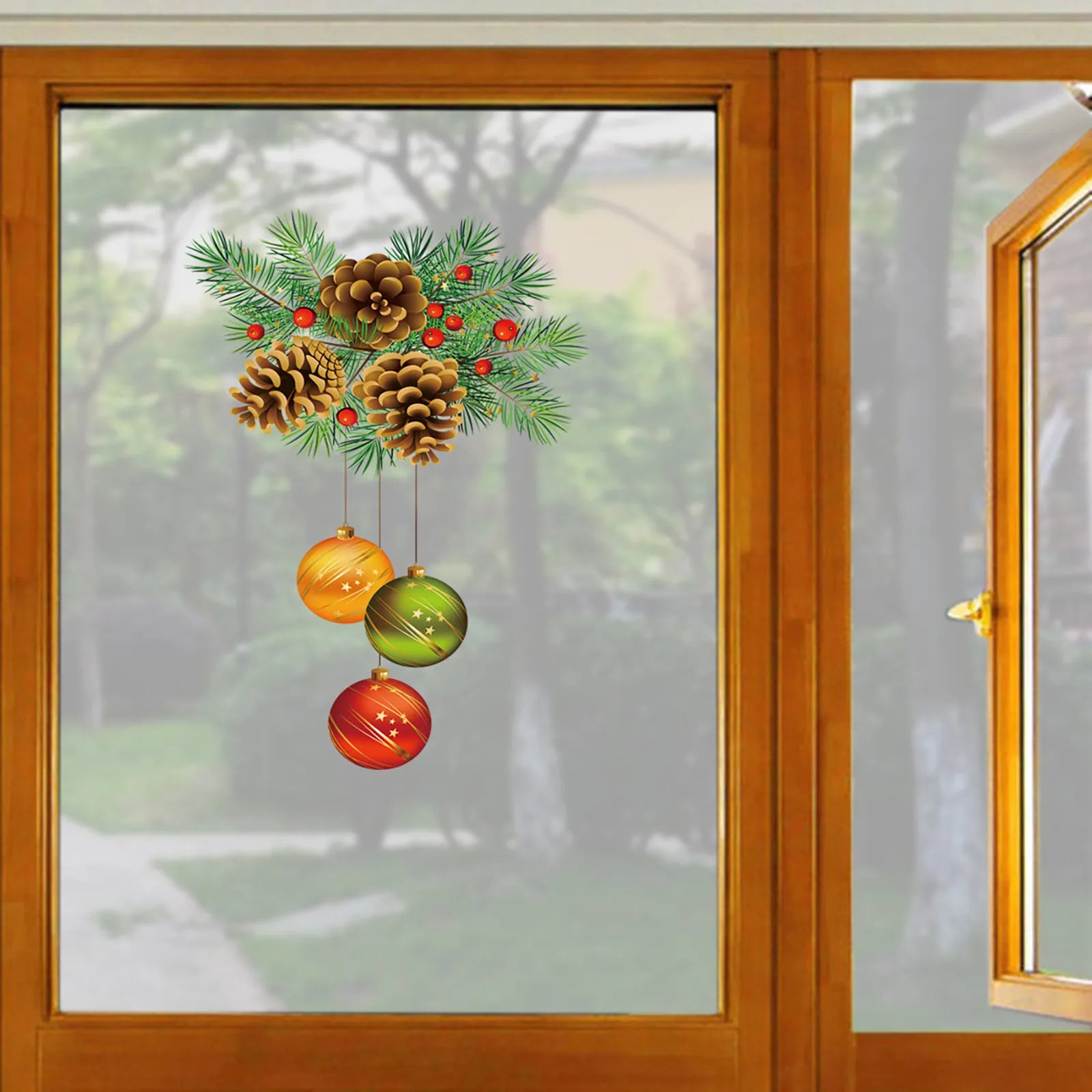 Festive Christmas Window Clings - Snowman & Snowflakes - Image 17
