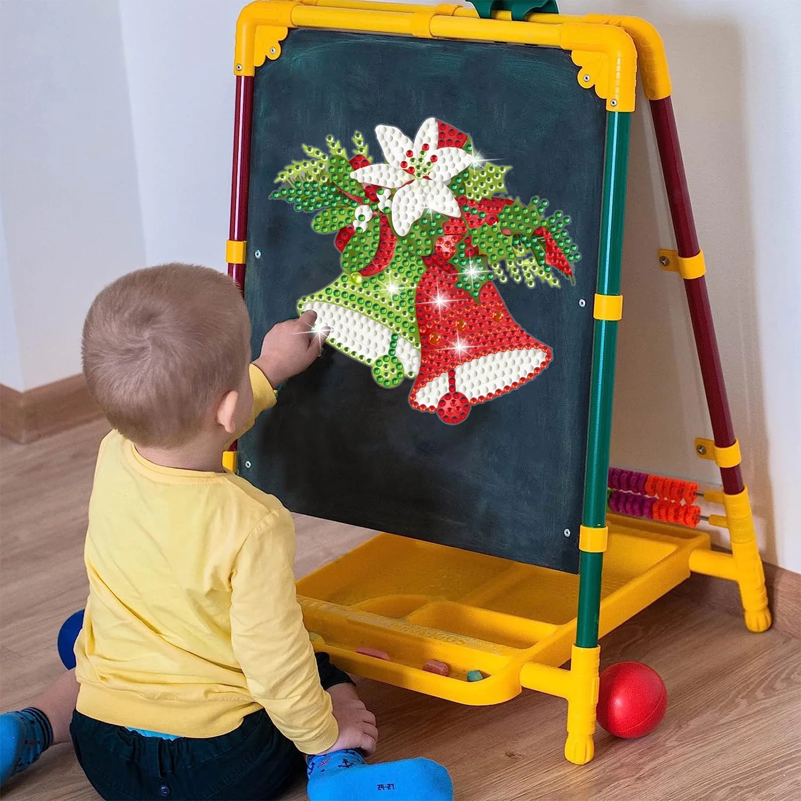Christmas Bells DIY Diamond Window Clings - Image 9
