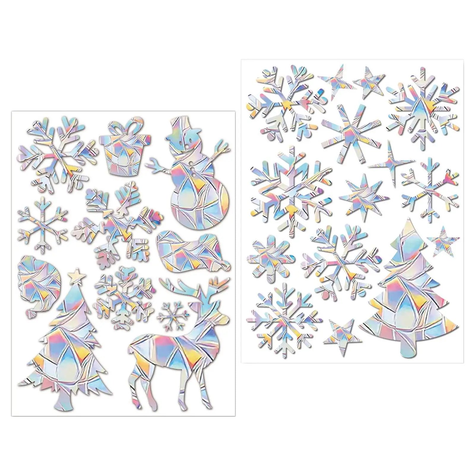 Festive Christmas Window Clings for Holiday Cheer - Image 5