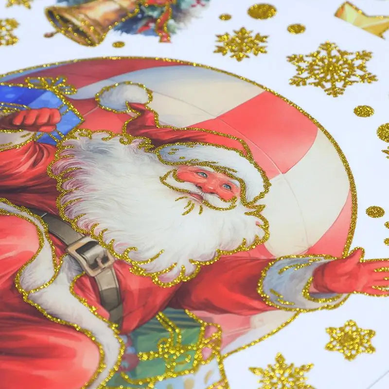 Reusable Christmas Static Window Clings - Festive Decor - Image 9
