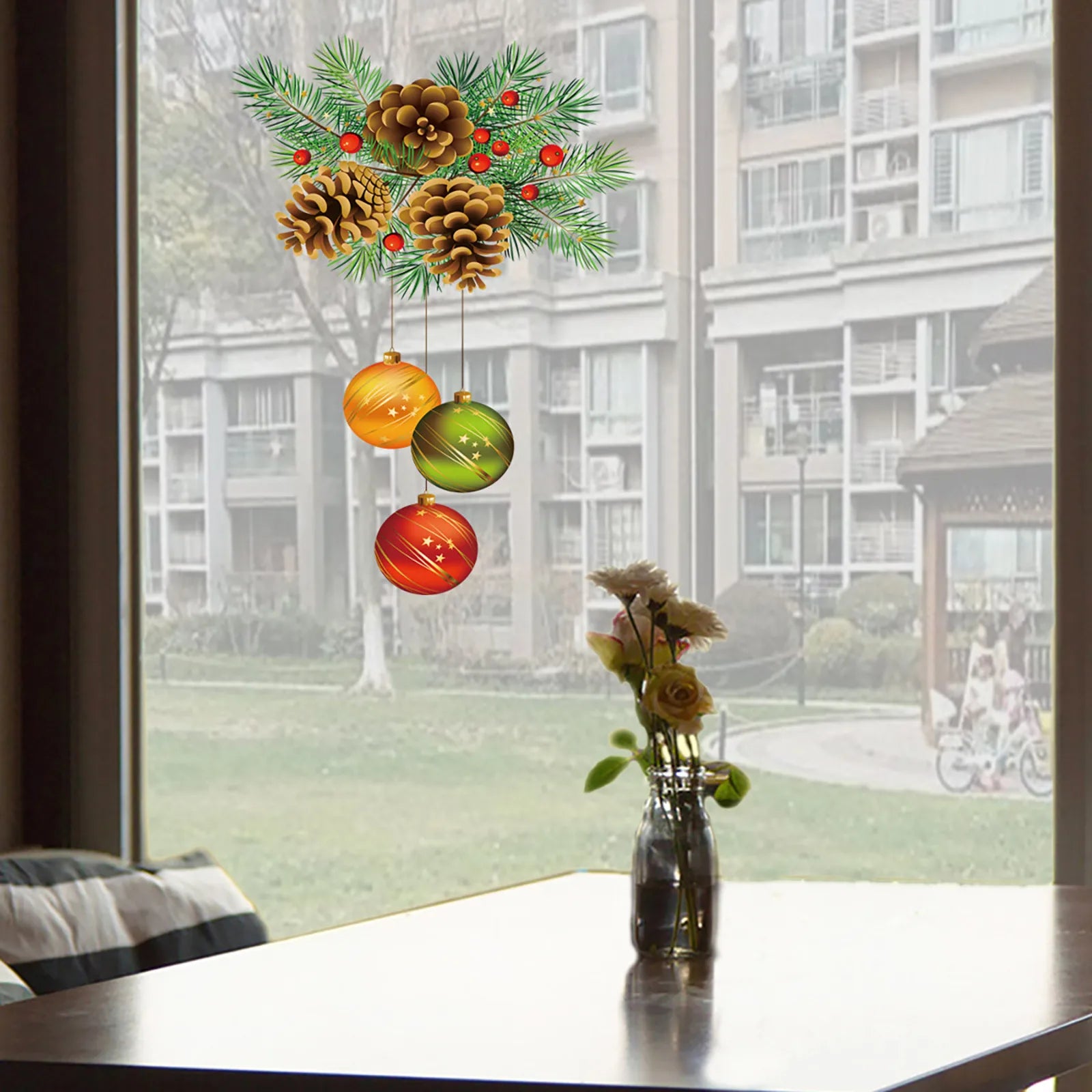 Festive Christmas Window Clings - Snowman & Snowflakes - Image 20