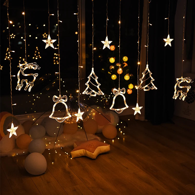 LED Star & Moon Fairy String Lights for Christmas - Image 22