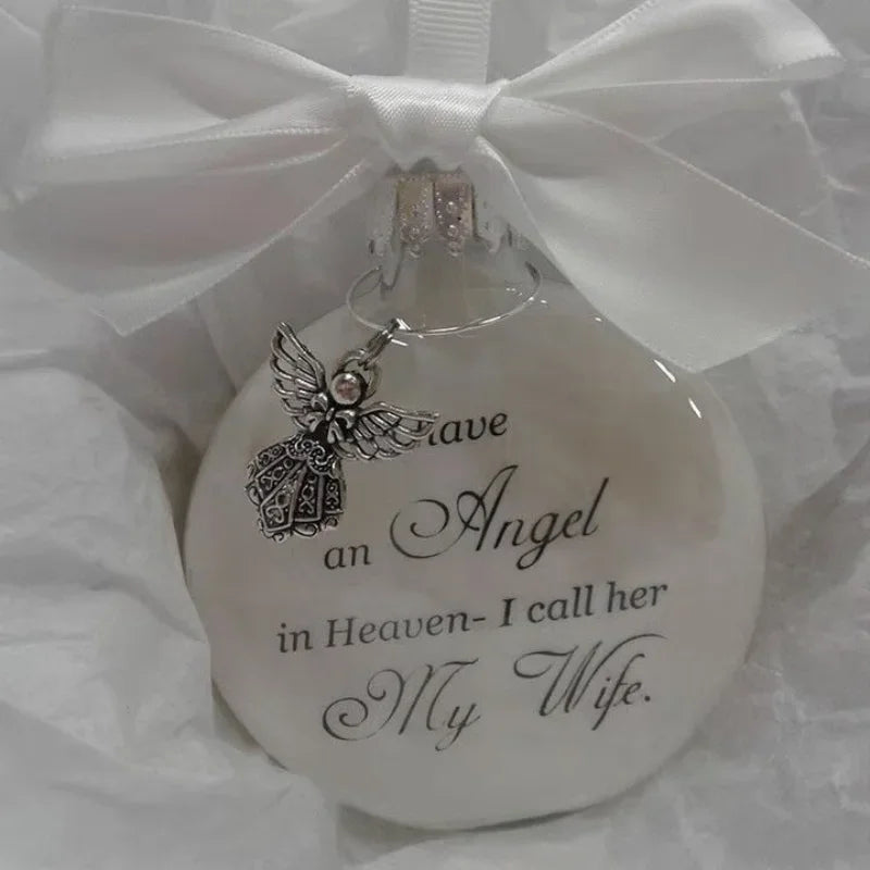 Heavenly Transparent Feather Ball Christmas Ornament - Image 33