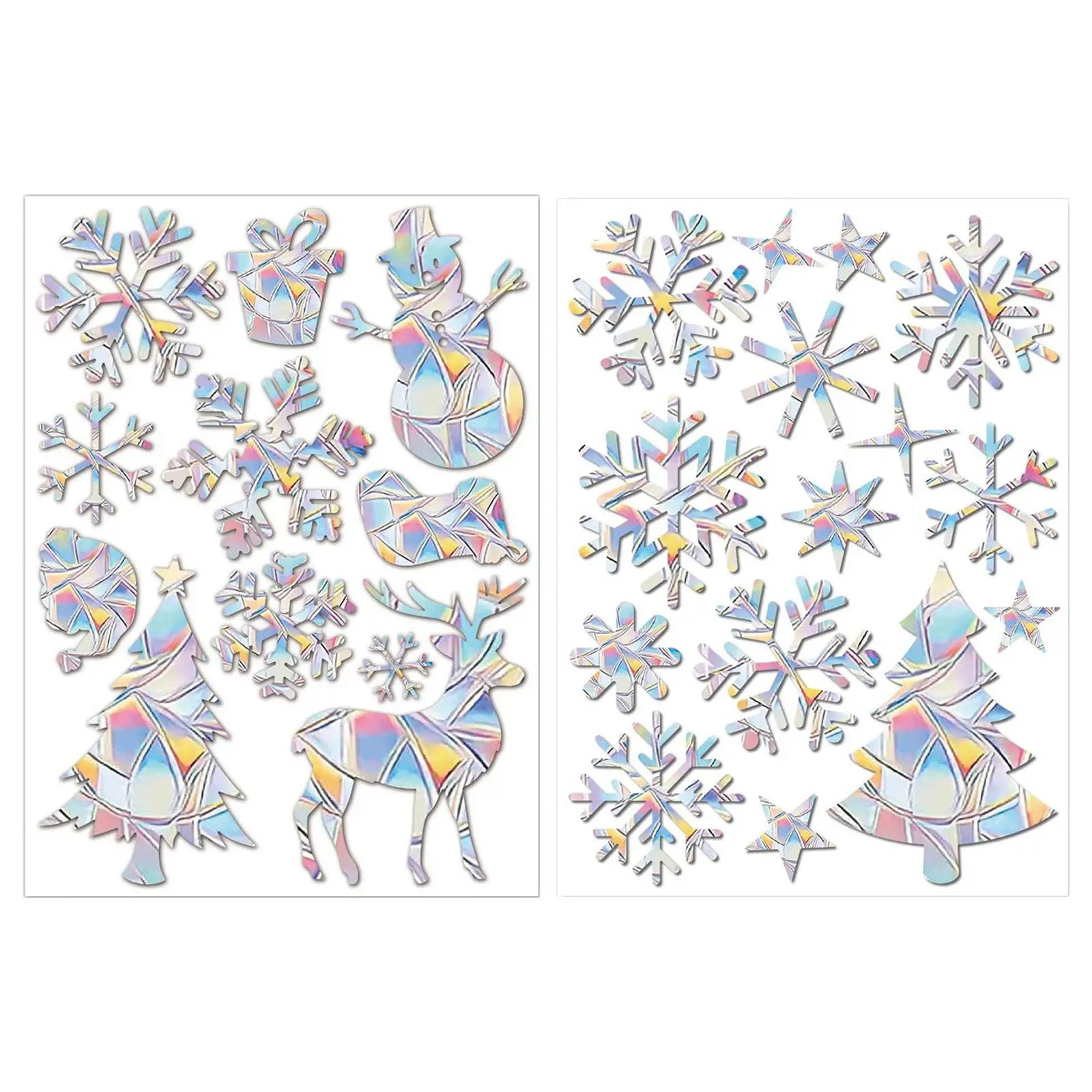 Festive Christmas Window Clings for Holiday Cheer - Image 3
