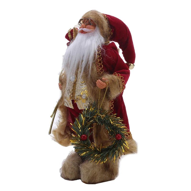 Festive Santa Claus Window Clings for Christmas - Image 3