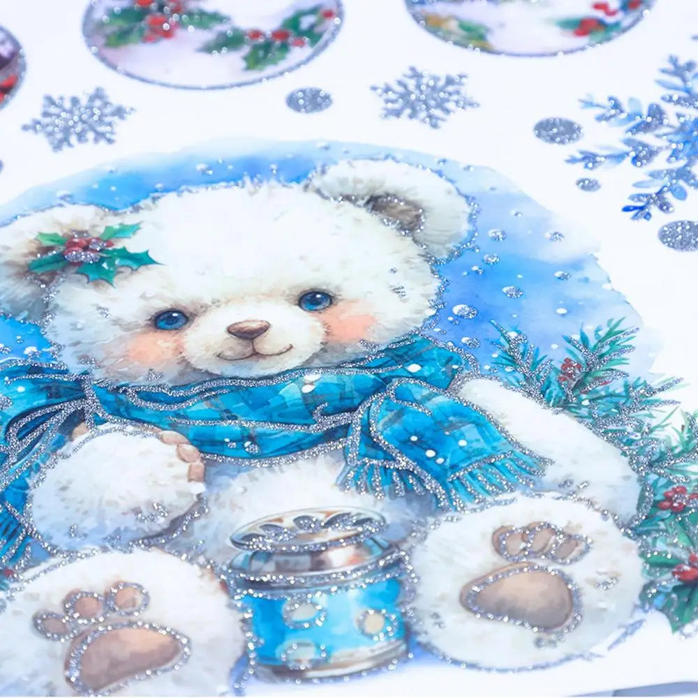 Festive Reusable Static Window Christmas Clings - Image 20