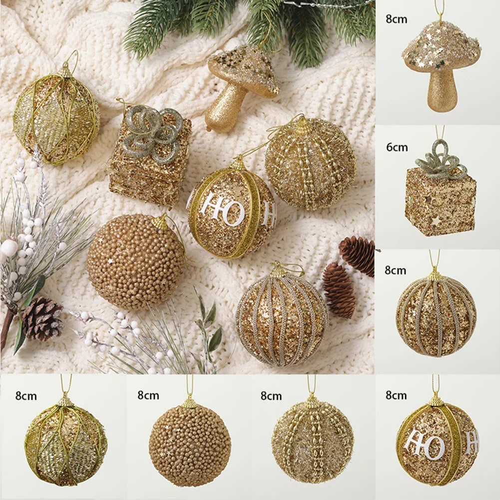 Elegant Silver Christmas Balls for Festive Decor - Image 14