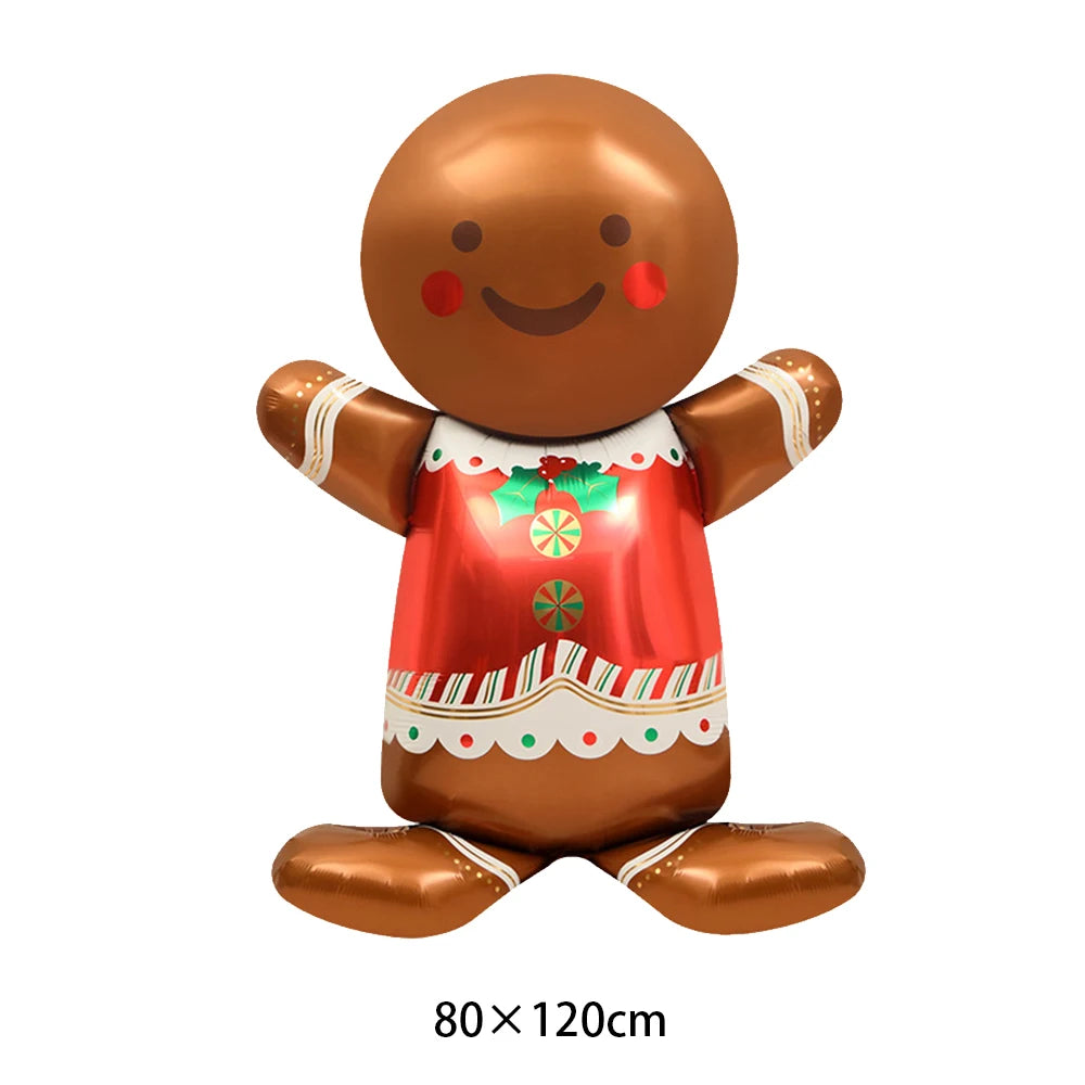 Festive Christmas Balloon Decor: Tree, Santa & Friends - Image 8
