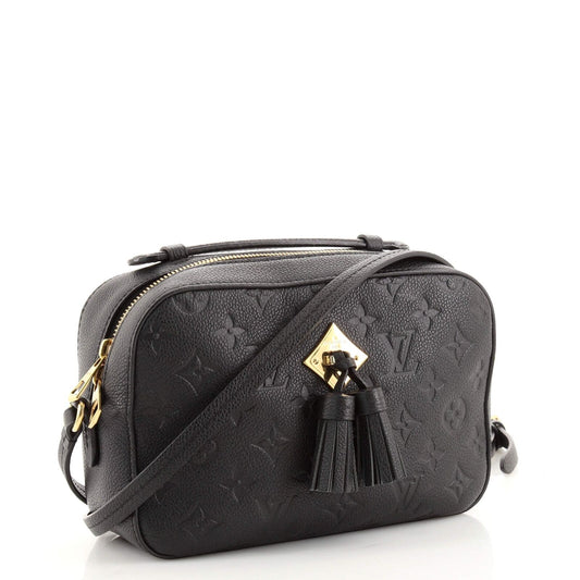 LOUIS VUITTON Monogram Seal Ambassadeur PM Black 1097801