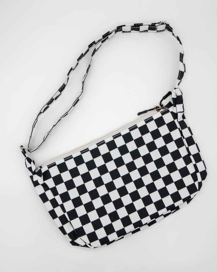 Padded Checkered Purse