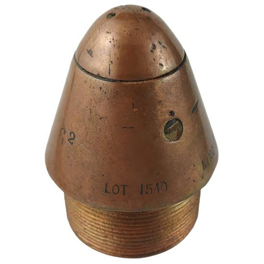 IMCS Militaria  German WW1 Imperial Navy Artillery Shell