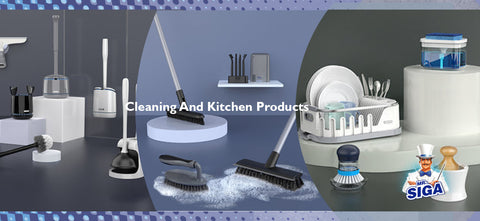 Cleaning and Kitchen Cleaning tools supply