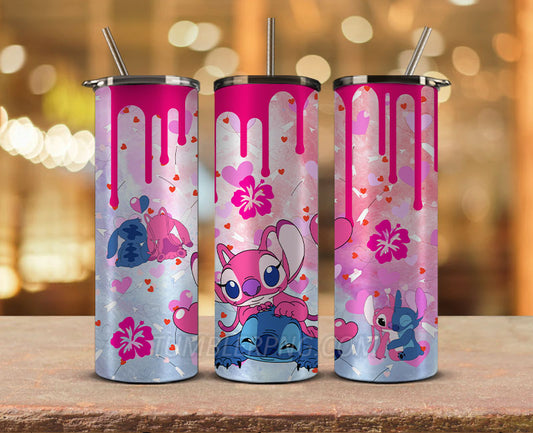 Stitch Starbucks 20oz Tumbler Png,20 oz Skinny Tumbler Wraps, Stitch T –  Tumblerluxury