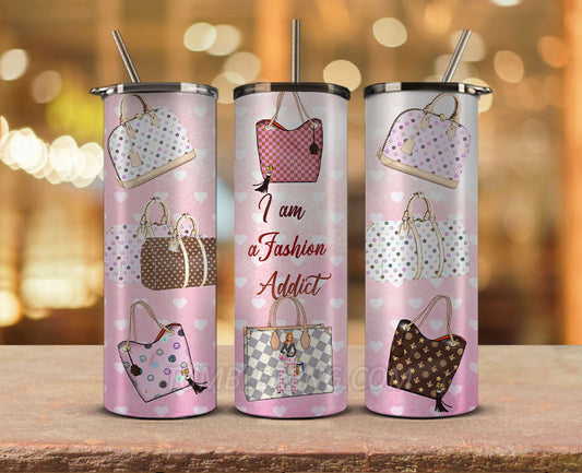 Louis Vuitton Luxury Brands Tumbler Wrap, 20oz Skinny Tumbler, Digital  Download