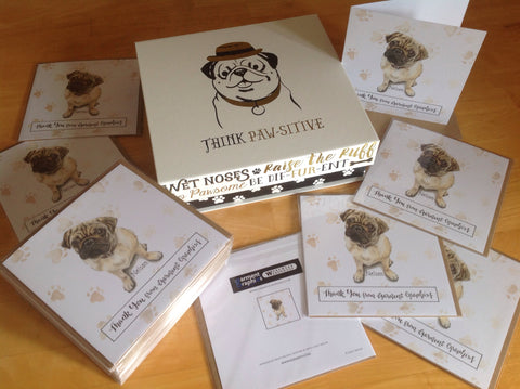 Personalised and Bespoke Thank you Business Greeting Cards