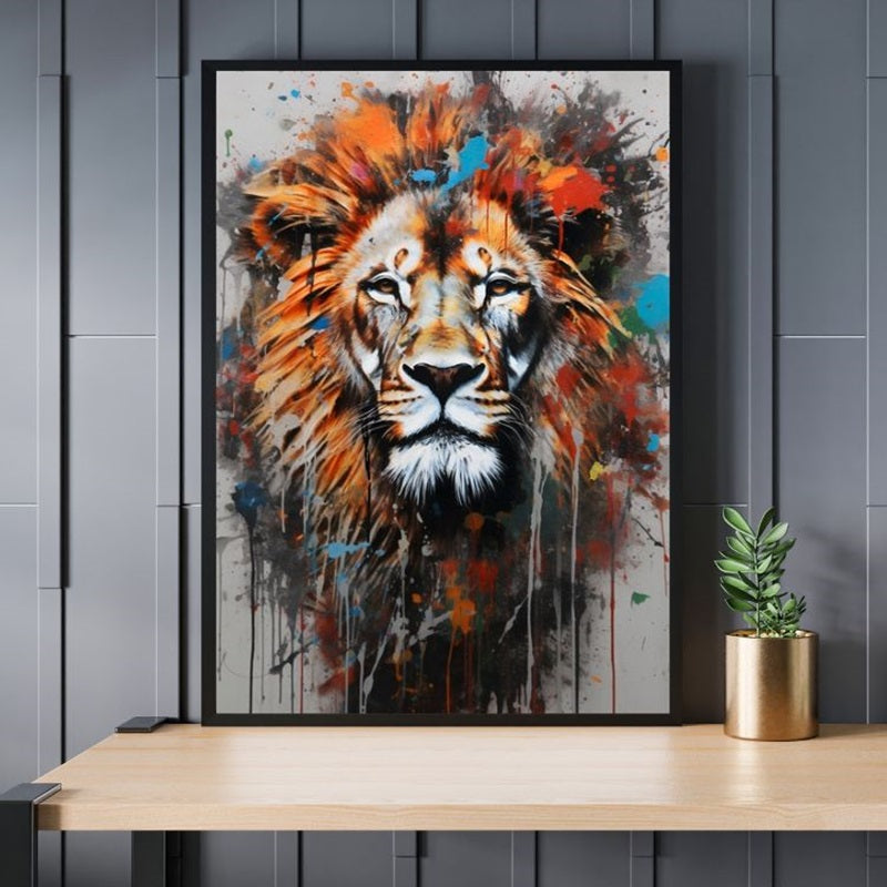 lion_pop_art