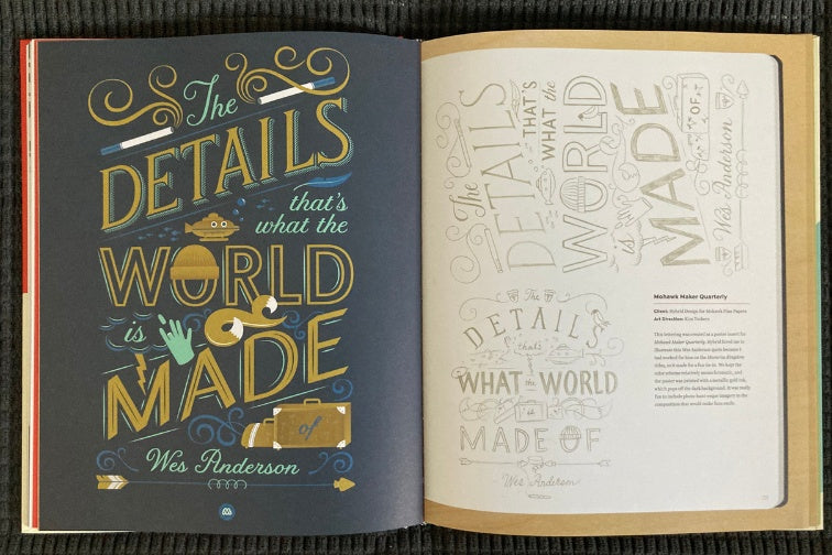 Photo du livre de Jessica Hische pour apprendre le lettering