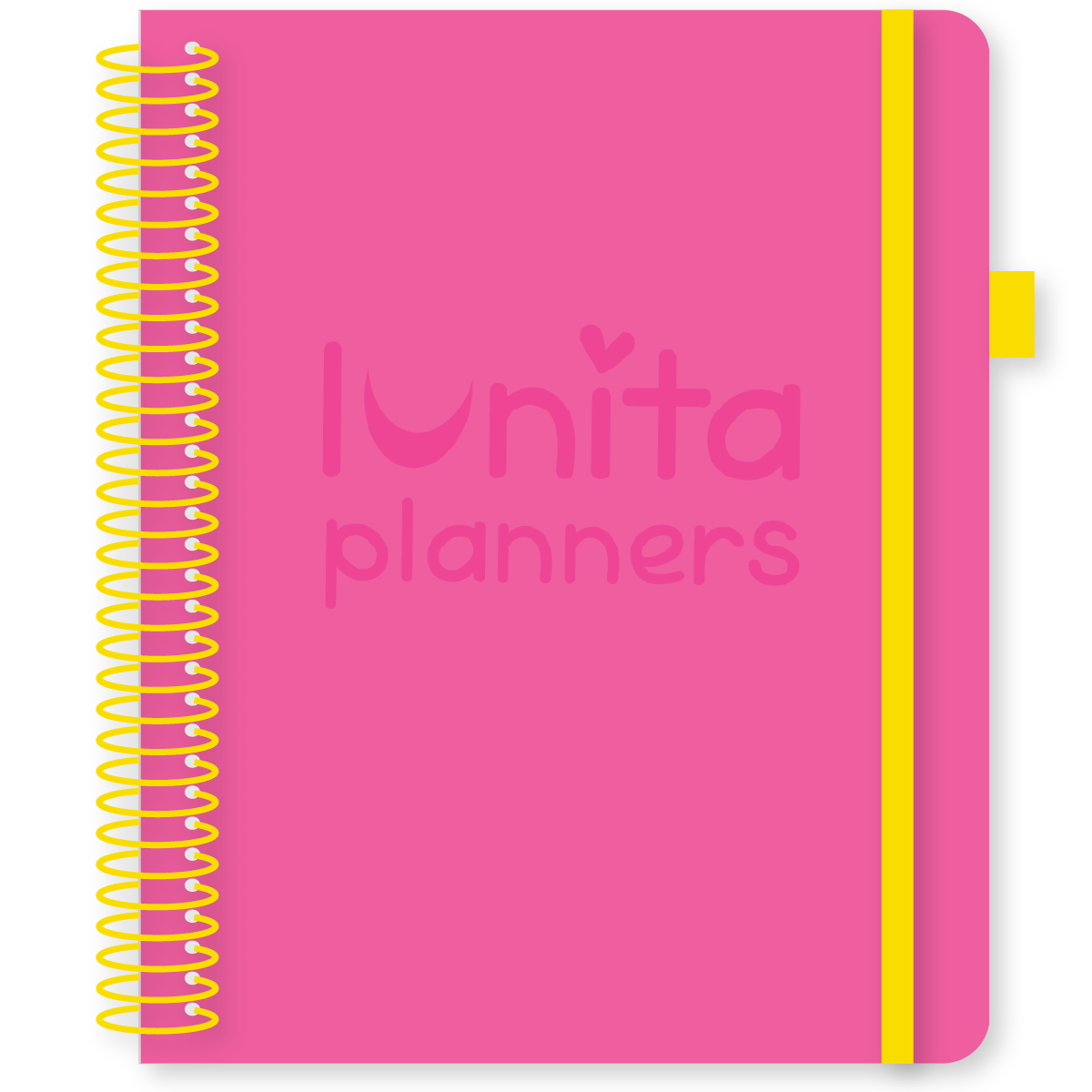 Pink Lemonade - LEATHER PLANNER – Lunita Planners