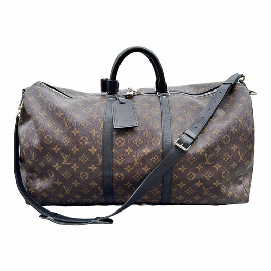 Keepall Bandoulière 55 Monogram Macassar - Personalisation M56714