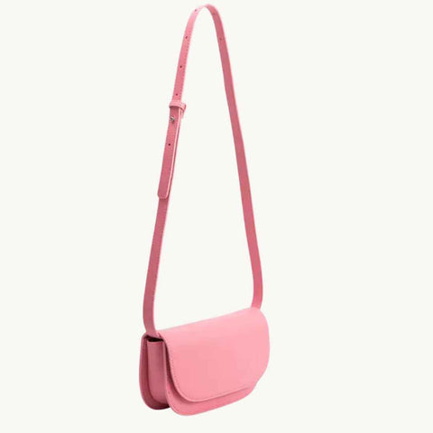 Pink convertible crossbody bag