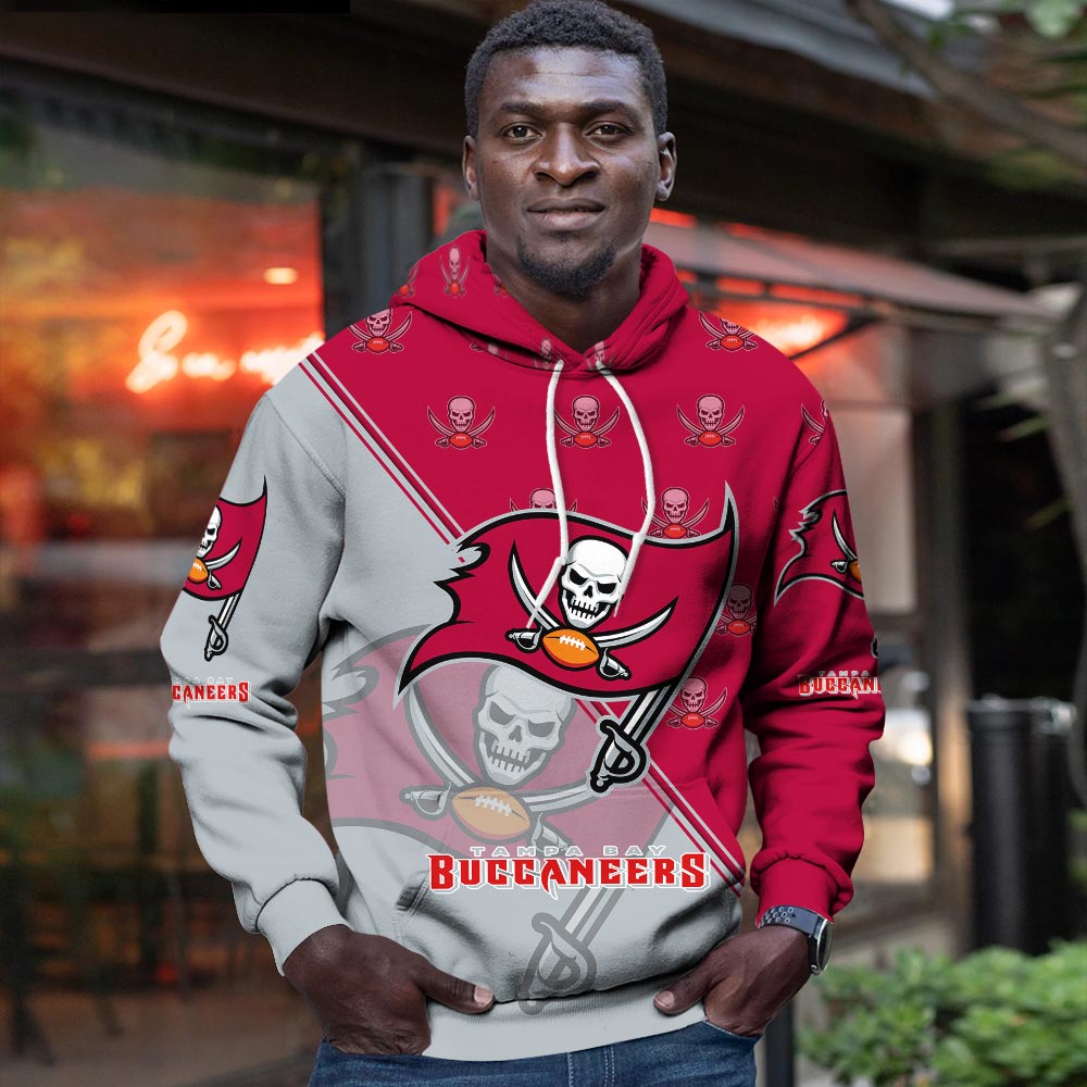 tampa bay buccaneers zip up hoodie