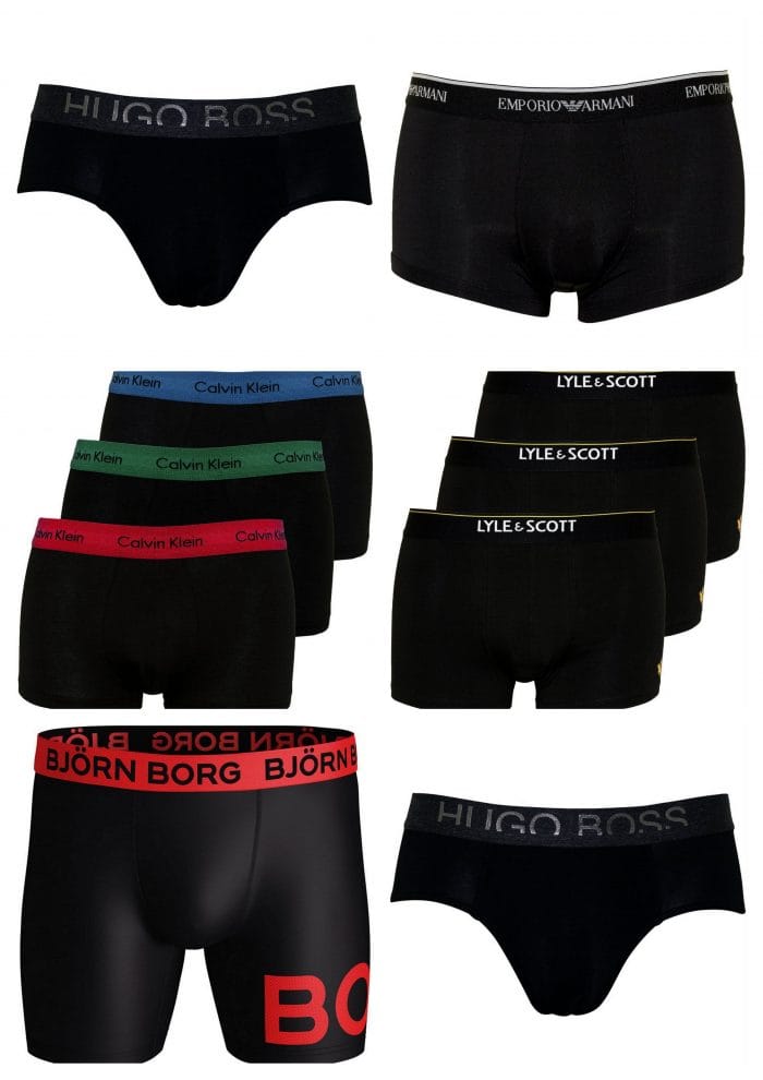 Men's Black Underwear