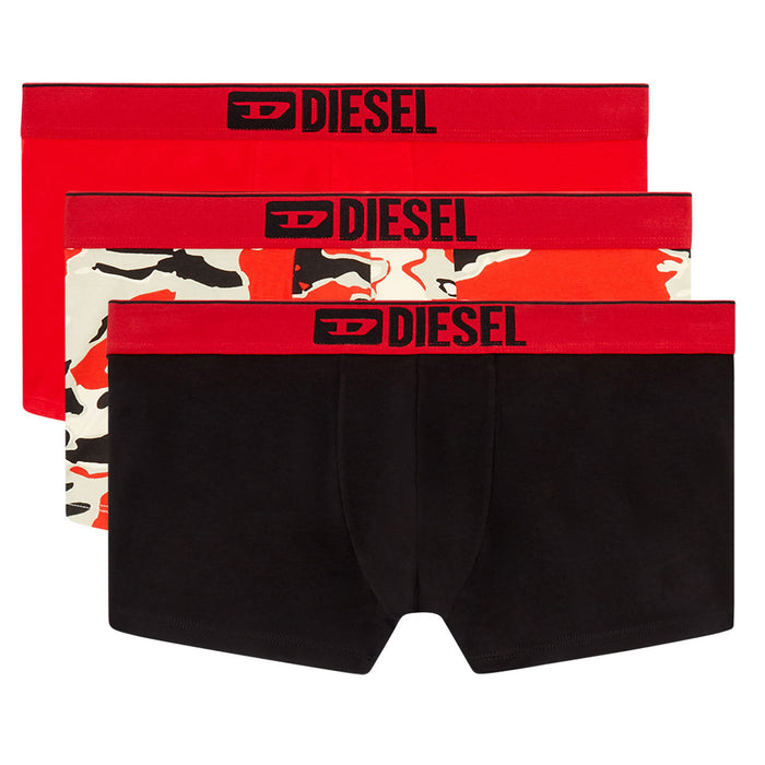 Grey trio trunks 3-pack, Diesel